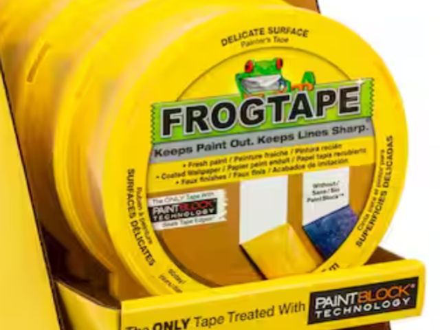 Lot 96-163020 - FrogTape
Delicate Surface 1.88 in. x 60 yds. Painter's Tape with PaintBlock some has been used