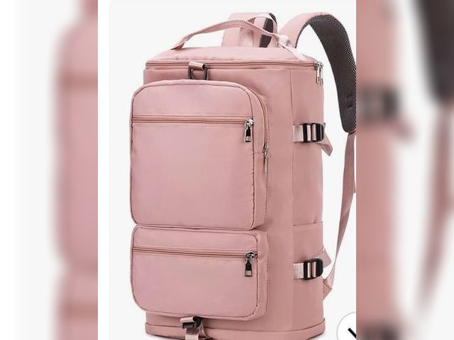 Lot 96-233152 - Fitness Travel Bag/Women's Sports Yoga Bag with Shoe Compartment, Carry Weekend/Overnight, Waterproo...