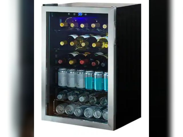 Lot 96-216814 - Vissani
4.3 Cu. ft. Wine and Beverage Cooler in Stainless Steel
New 
Msrp $429.00