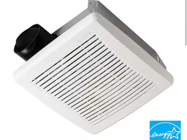 Lot 96-180346 - Broan-NuTone 
Economy 50 CFM, Wall or Ceiling, No Cut, Roomside Installation, Bathroom Exhaust Fan, ...