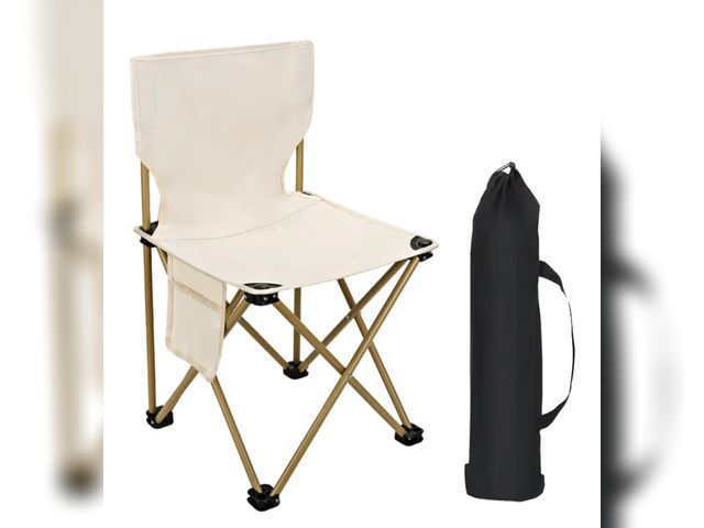 Lot 96-181279 - Folding Camping Chair, Ultralight Compact Camping Chair (Beige)
Portable Outdoor Backpacking Chair, ...