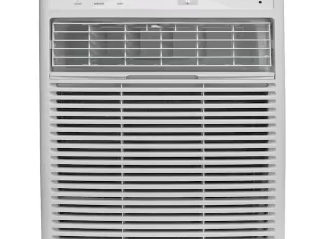 Lot 96-166756 - Frigidaire
10,000 (DOE) BTU 115-Volts Slider Window Air Conditioner Cools 450 Sq. Ft. with Remote Co...