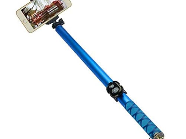 Lot 96-176032 - Extra Long Selfie Stick, 118In Extendable Selfie Stick with Bluetooth Wireless Remote Shutter Holder...