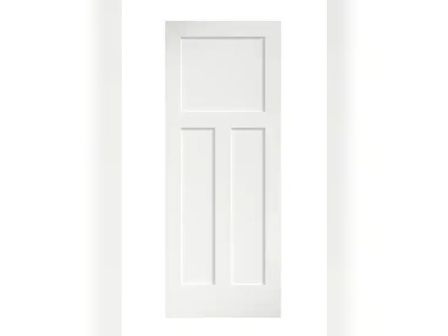 Lot 96-165979 - eightdoors (brand name)
28 in. x 80 in. x 1-3/8 in. Shaker White Primed T-Shape 3-Panel Solid Core W...
