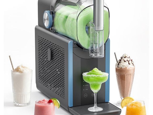 Lot 96-230737 - Slushie Machine for Home, 66oz Smart Frozen Drink Maker, 5 Programs &amp; Clean Mode, No-Ice-Needed ...