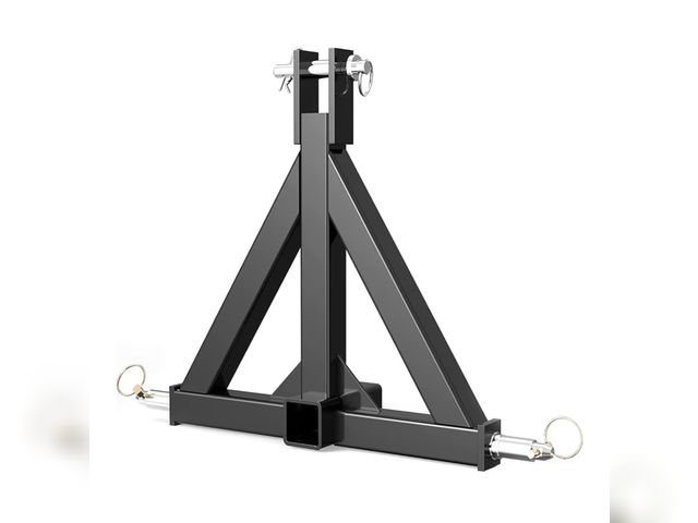 Lot 96-177422 - YITAMOTOR 3 Point Trailer Hitch with 2" Receiver for Category 1, 3 Pt Tractor Quick Hitch Drawbar Ad...
