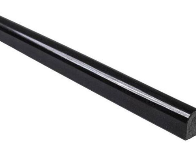 Lot 96-222294 - 80 sq ft of MSI
Absolute Black Pencil Molding 3/4 in. x 12 in. Polished Granite Wall Tile Trim (20 s...