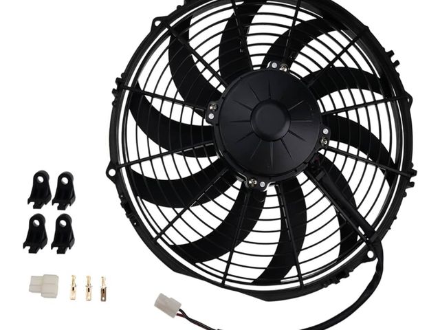 Lot 96-170275 - 12V Compatible with Spal 30101504 12" Fan VA10-AP50 C-25A 1097CFM

Appears unused
