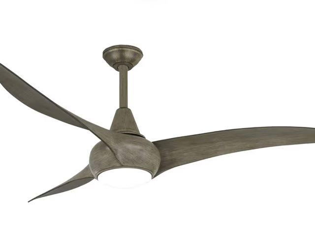 Lot 96-149367 - MINKA-AIRE F844-DRF Light Wave 52" Ceiling Fan with LED Lights &amp; Remote, Driftwood
MSRP $379.00
...