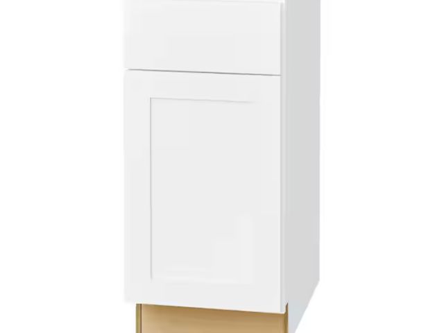 Lot 96-155126 - Hampton Bay
Avondale 15 in. W x 24 in. D x 34.5 in. H Ready to Assemble Plywood Shaker Base Kitchen ...