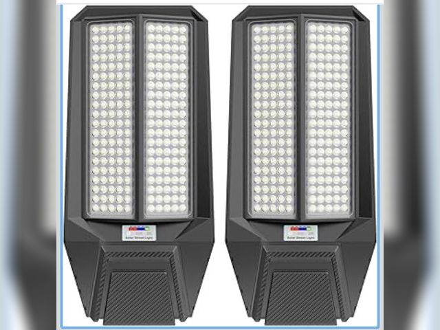 Lot 96-210081 - Ultra-Bright Solar Street Light with Motion Sensor, 11000W Commercial Outdoor Solar Security Light, ...
