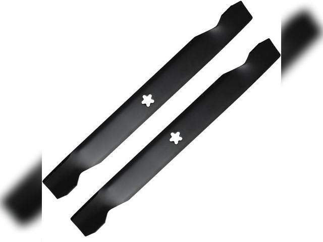 Lot 96-188777 - (2 Pack) Replacement High Lift Lawn Mower Blades for Craftsman Husqvarna Poulan 127843 138498 138971...