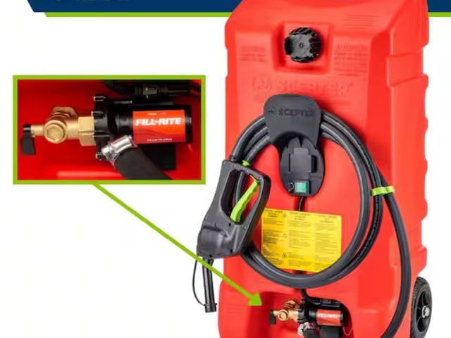 Lot 96-166761 - Scepter
Powered Fueling Station 14-Gallon - Gasoline

Used . 

MSRP $302