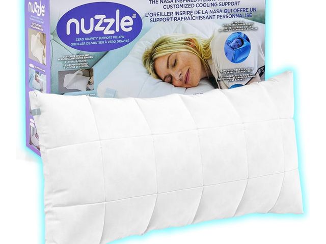 Lot 96-170691 - Nuzzle Adjustable Pillow for Side Sleepers, Luxury King Size Bed Pillow Hotel Collection - Best Adju...