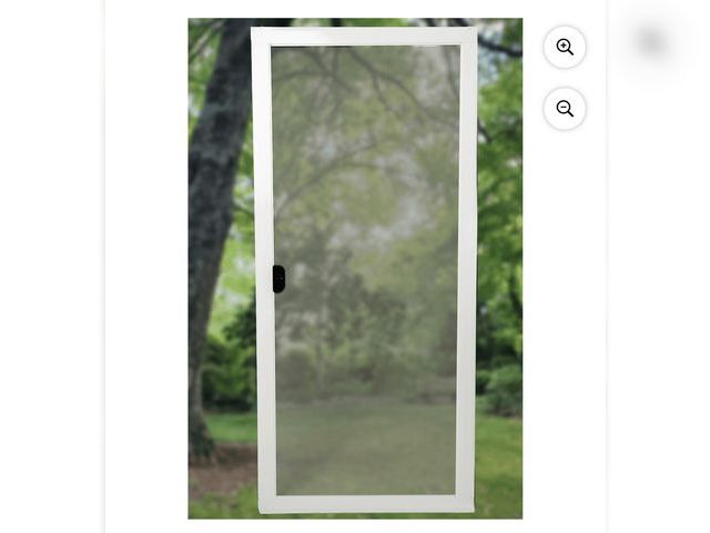 Lot 96-162017 - Pet-Friendly Sliding Patio Screen Door by RiteScreen®, White, Size 36in x 80in – Durable &amp; Assem...