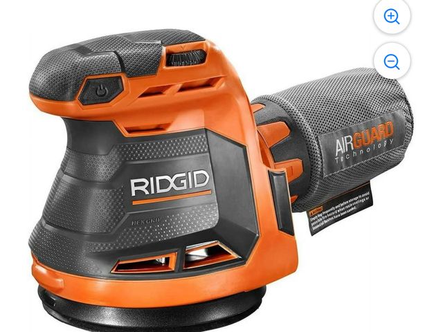 Lot 96-165456 - Ridgid R8606B GEN5X 18-Volt 5 in. Cordless Random Orbit Sander (Tool-Only, Battery and Charger NOT I...