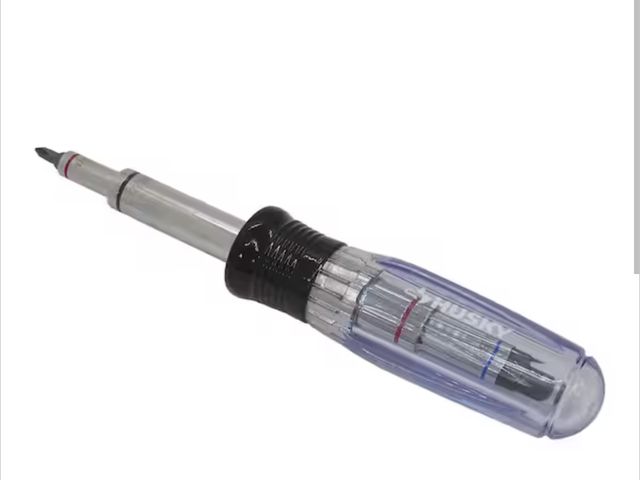 Lot 96-162499 - Husky 
15-in-1 Screwdriver/Nut Driver new