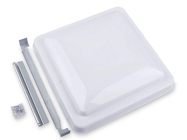 Lot 96-164158 - Camp'N 14 Inch Universal RV Roof Vent for Trailer, Camper, Motorhome - RV Vent Covers for Roof - OEM...