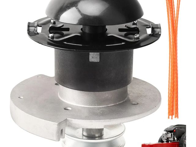 Lot 96-164207 - 596878501 Trimmer Head Spindle Assembly w/ 532182217 Mow Ball &amp; Bolt Kit Compatible with Husqvar...