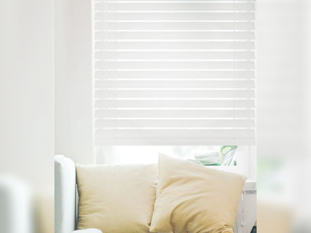Lot 96-179561 - Persilux  Blinds for Windows (27" W x 64" H, White) Window Shades for Home
Appears Unused