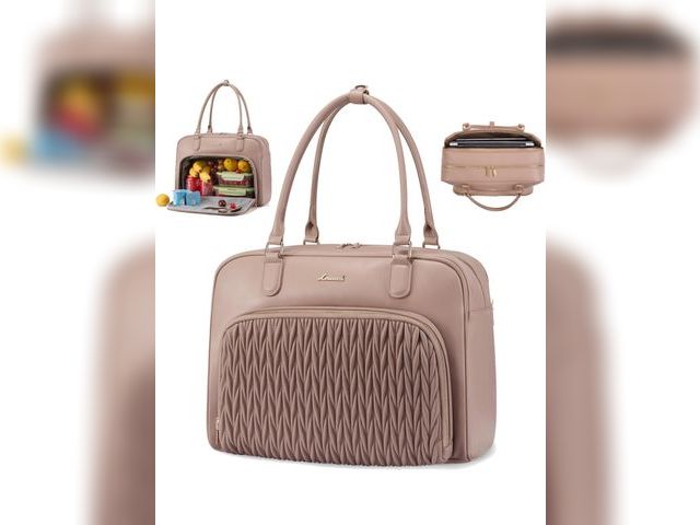 Lot 96-187501 - LOVEVOOK Lunch Bag for Women With Separate Laptop Compartment,Work Teacher Laptop Tote Bag With Insu...