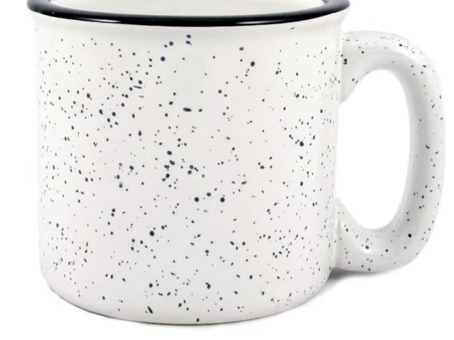 Lot 96-176140 - 14 oz. Speckled Ceramic Mugs 11 Pieces 4 Colors Hot Chocolate Mugs 
New