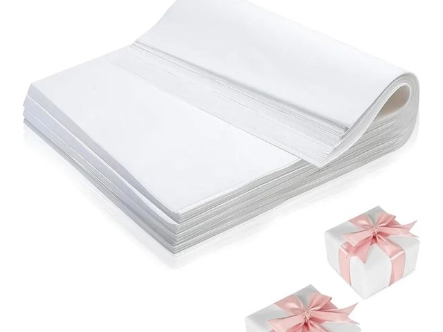 Lot 96-172458 - Bulk White Paper, Large Craft Paper for Arts, Drawing, DIY Projects, White Wrapping for Gift Shippin...