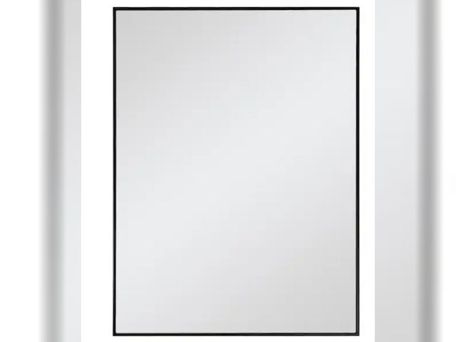 Lot 96-179644 - Decor Wonderland
Large PS Framed Rectangular Wall Bathroom Vanity Mirror
Exact Model and size may 
N...