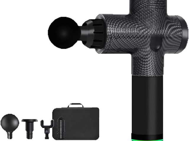 Lot 96-178358 - Massage Gun Deep Tissue Massager Fascia Massage Gun for Pain Relief Hand-Held Electric Muscle Massag...