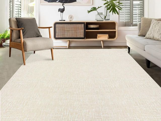 Lot 96-185612 - RUGSREAL Living Room Area Rug 9x12 Machine Washable Rug Non-Slip Stain Resistant Modern Abstract Bed...