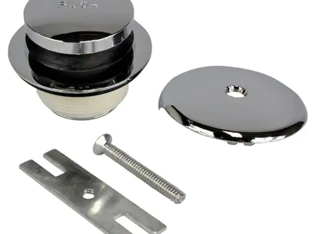 Lot 96-163317 - DANCO
2.75 in. Touch-Toe Bath Tub Drain Trim Kit in Chrome
New