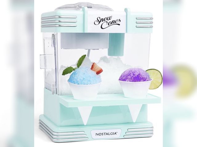 Lot 96-230363 - Nostalgia Snow Cone Maker, Tabletop Shaved Ice Machine

New