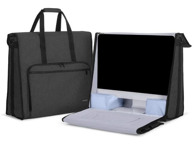 Lot 96-172173 - Damero Carrying Tote Bag Compatible with Apple 21.5" iMac Desktop Computer, Travel Storage Bag for i...