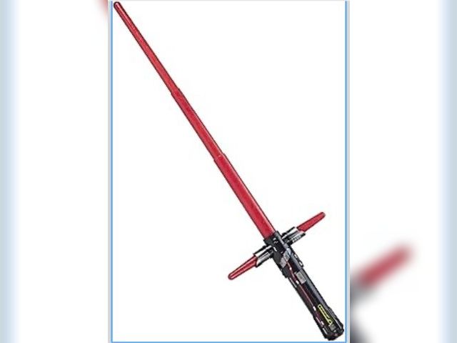 Lot 96-177078 - STAR WARS Kylo Ren Electronic Red Lightsaber Toy for Ages 6 and Up with Lights, Sounds, and Phrases ...