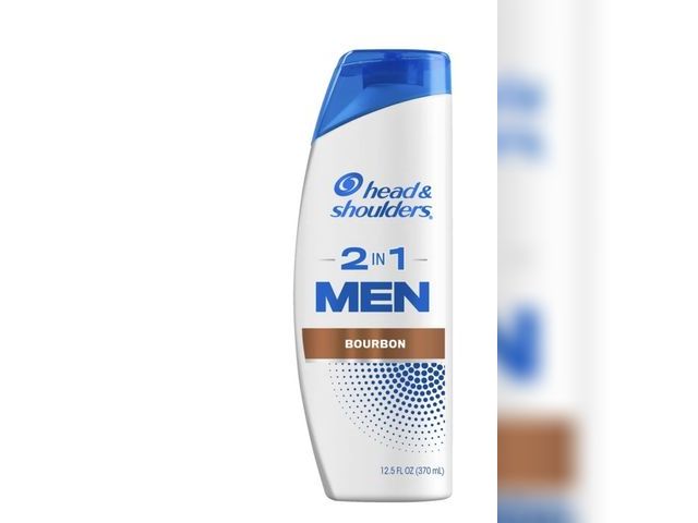 Lot 96-200241 - Head and Shoulders Men's Dandruff Shampoo, Bourbon, 12.5 fl oz New