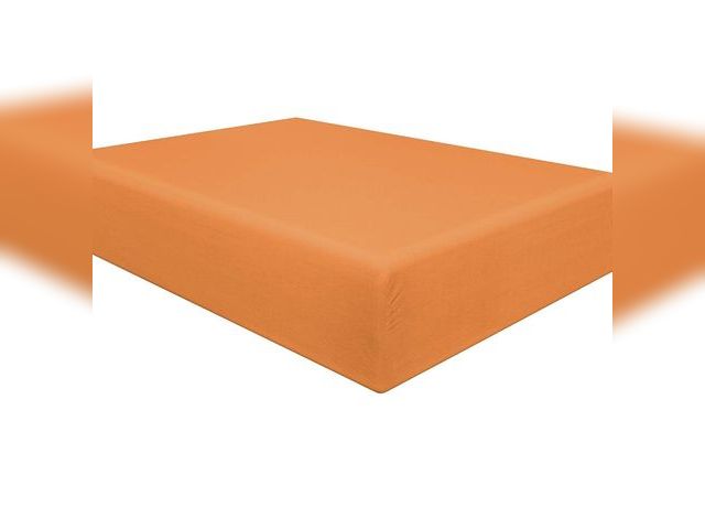 Lot 96-230396 - Queen Microfiber Fitted Sheet, 15 Inch Pocket, Orange Soft Brushed Microfiber Fitted Sheet

New
