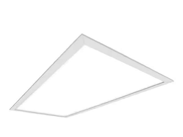 Lot 96-165904 - Metalux
2 ft. x 4 ft. 4500 Lumens Integrated LED Flat Panel Light 4000K

New , small crack in frame ...