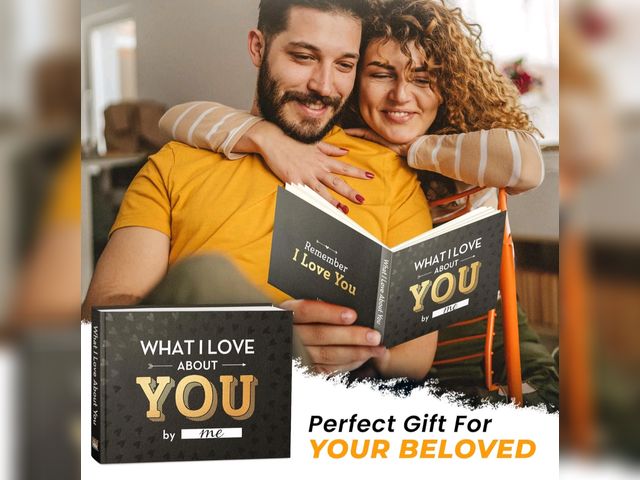 Lot 96-194281 - Box of approximately 100 What I Love About You" fill-in-the-blank book
New