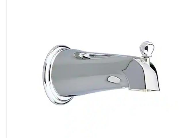 Lot 96-167040 - MOEN Decorative Metal Diverter Tub Spout in Chrome New