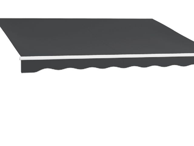 Lot 96-159557 - Outsunny 10' x 8' Electric Awning, Retractable Awning, UV Protection Sun Shade Shelter with Remote C...