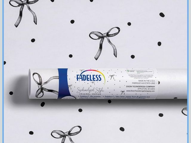 Lot 96-212241 - Fadeless Schoolgirl Style Bulletin Board Paper, Seriously Darling, 47.25" x 25', 1 Roll
New