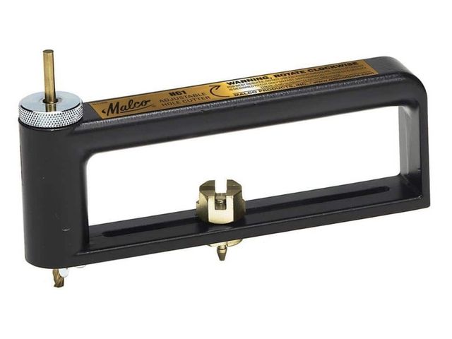Lot 96-227739 - Malco Adjustable Hole Cutter New