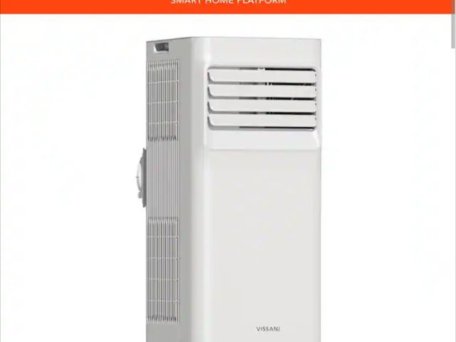 Lot 96-227047 - Vissani

6,000 (DOE) BTU 115-Volt Portable Air Conditioner Cools 250 sq. ft. with Remote in White, P...
