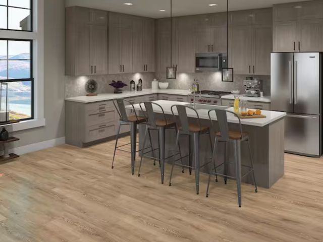 Lot 96-162030 - 160 Sq Ft of Home Decorators Collection
Virgil Island Oak 12 mm T x 8 in. W Waterproof Laminate Wood...