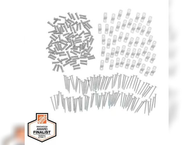 Lot 96-179556 - Everbilt Metal U clips - Contractor -Package of 48 New