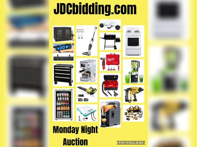 Monday August 11th Auction! Amazon, Home Depot and More!