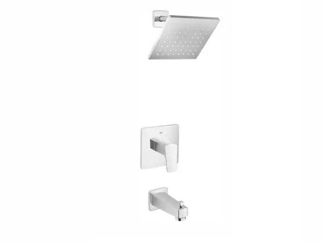 Lot 96-162426 - GROHE
Tallinn Single-Handle 1-Spray Bathtub and Shower Faucet in StarLight Chrome (Valve Included)
N...