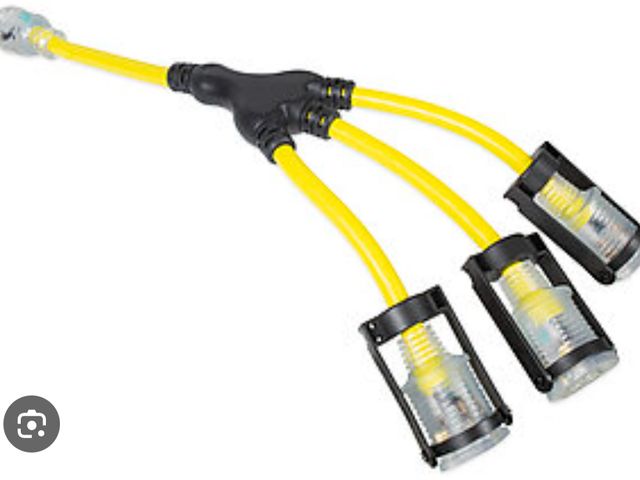 Lot 96-211811 - Triple Receptacle Adapter, Generator 
Appears lightly Used Untested