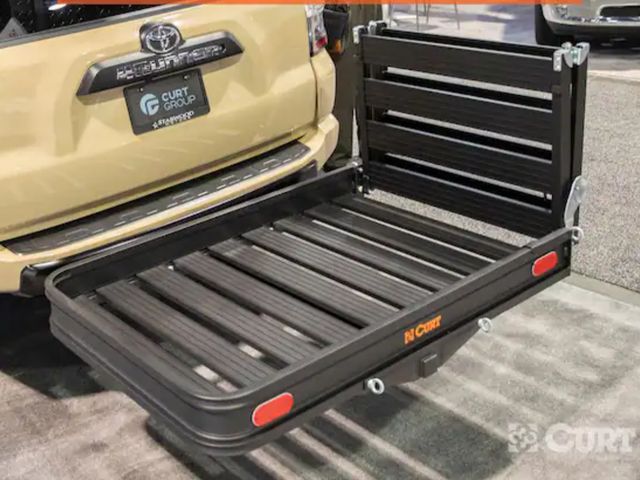 Lot 96-191479 - Curt 500 lb. Capacity 50 in. x 30 in. Aluminum Hitch Cargo Carrier for 2 in. Receiver
New 
Msrp $513...
