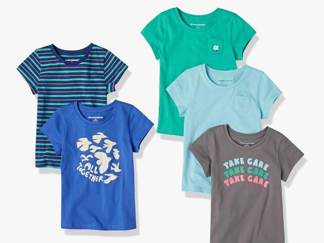 Lot 96-166538 - Amazon Essentials Girls and Toddlers' Short-Sleeve T-Shirts Size XS
New